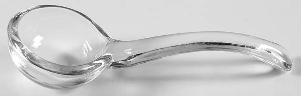 Crystolite (Pressed & Thin Blown) Mayonnaise Ladle