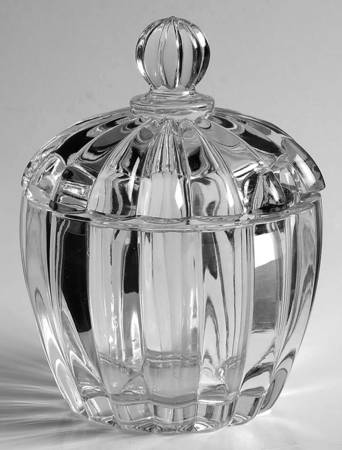 Crystolite (Pressed & Thin Blown) Marmalade & Lid