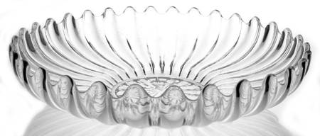 Crystolite (Pressed & Thin Blown) 11" Gardenia Bowl