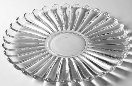 Crystolite (Pressed & Thin Blown) Party Serving Plate
