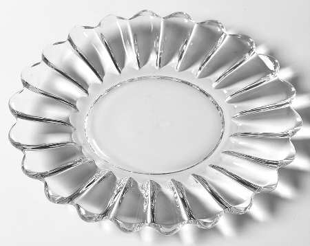 Crystolite (Pressed & Thin Blown) Luncheon Plate