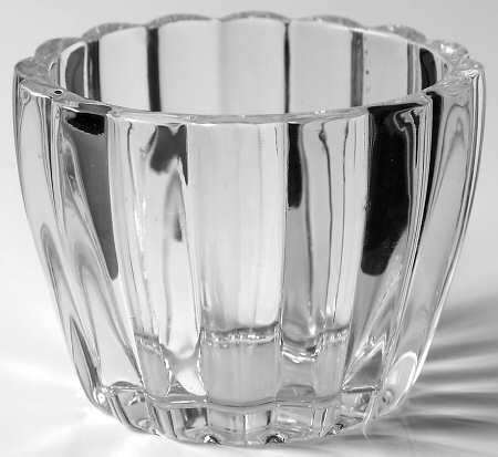 Crystolite (Pressed & Thin Blown) Cherry Jar No Lid