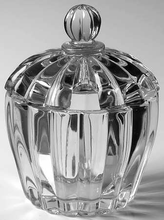 Crystolite (Pressed & Thin Blown) Jam/Jelly & Lid