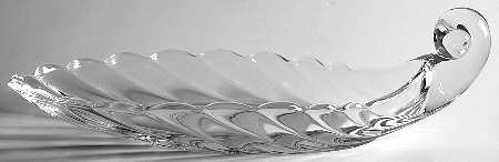 Crystolite (Pressed & Thin Blown) 9" Pickle Dish