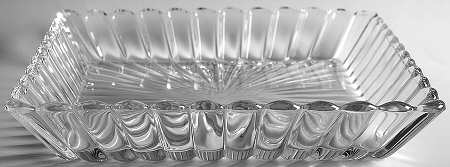 Crystolite (Pressed & Thin Blown) 10" Square Bowl