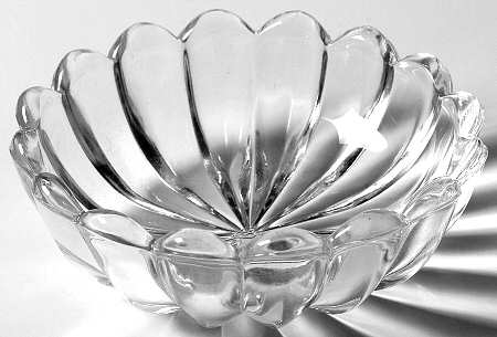 Crystolite (Pressed & Thin Blown) Small Fruit Dessert Bowl