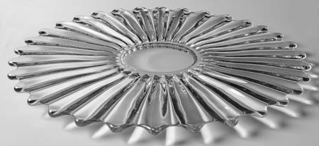 Crystolite (Pressed & Thin Blown) 14" Torte Plate