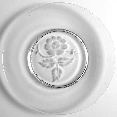 Dolly Madison Rose Salad Plate
