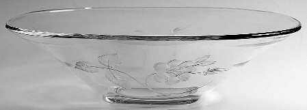 Dolly Madison Rose 12" Flared Bowl