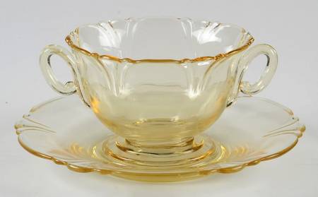 Empress Sahara Bouillon Cup & Saucer Set