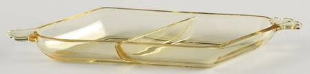 Empress Sahara Divided Pickle and Olive Dish