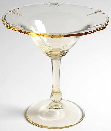 Empress Sahara Round Compote (Height X Width)