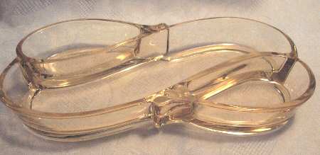 Empress Sahara 10" Oblong 3 Part Relish