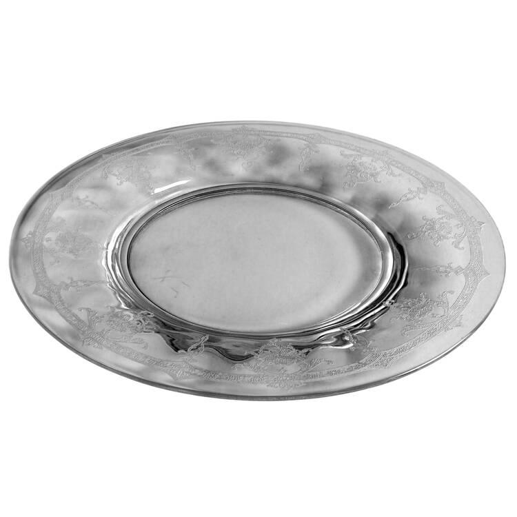 Empress Clear (Stem 3380)(Etch 447) 7" Salad Plate