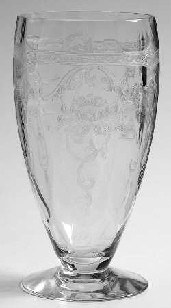 Empress Clear (Stem 3380)(Etch 447) Iced Tea
