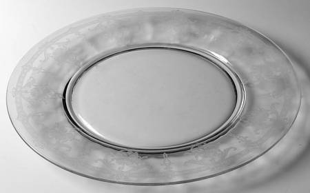 Empress Clear (Stem 3380)(Etch 447) 14" Chop Plate