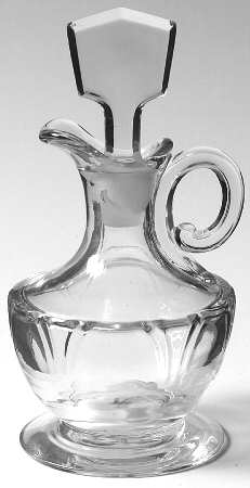 Empress Clear Oil Cruet & Stopper