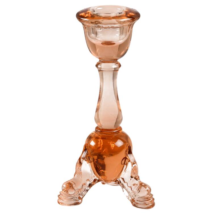 Empress Flamingo 6" 3 Toed Single Candlestick