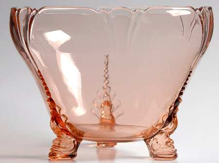 Empress Flamingo 7" Dolphin 3 Toed Nasturtium Bowl
