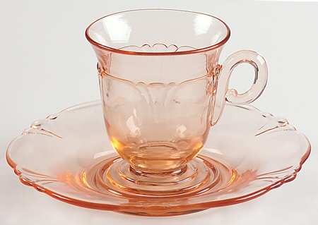 Empress Flamingo Demitasse Cup & Saucer Set