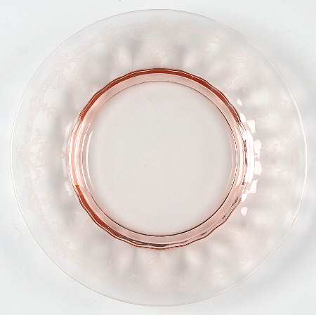 Empress Flamingo Pink 7" Salad Plate