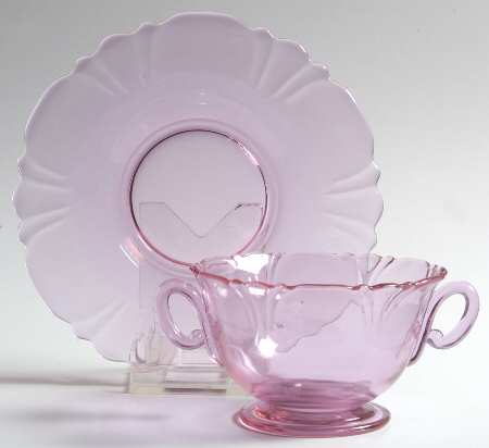 Empress Alexandrite Bouillon Cup & Saucer Set