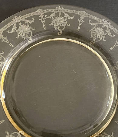 Empress Sahara (Yellow)(Stem 3380) Dinner Plate