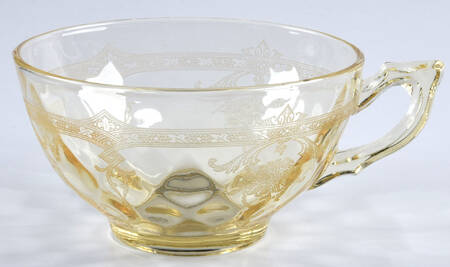 Empress Sahara (Yellow)(Stem 3380) Footed Cup