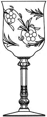 Enchantress (5022, Cut 947) Water Goblet