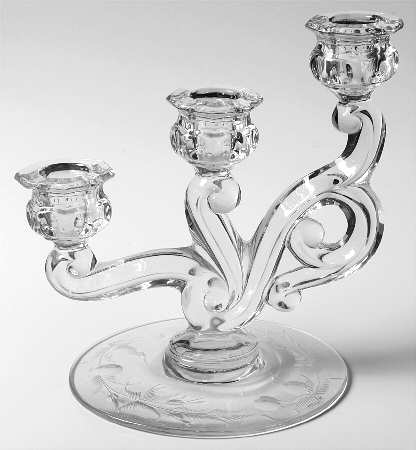 Everglade 3 Light Candlestick