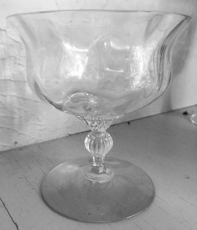 Fairacre Clear Low Sherbet