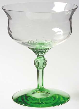 Fairacre Moongleam Green Champagne/Tall Sherbet