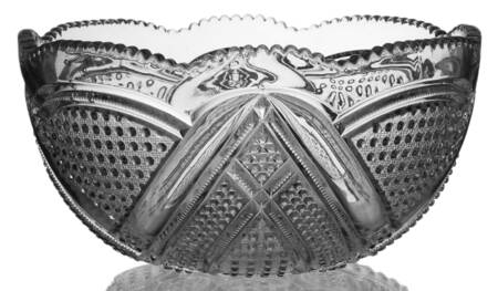 Fancy Loop Clear Punch Bowl