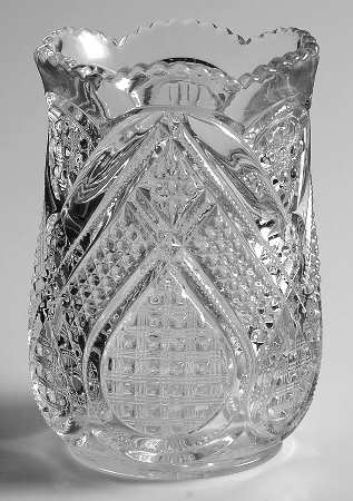 Fancy Loop Clear Celery Vase