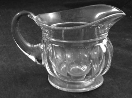 Flat Panel Clear Hotel Creamer