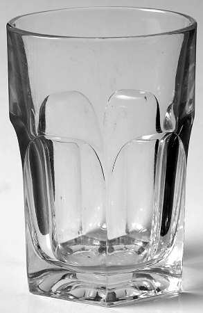 Flat Panel Clear 8 Oz Flat Tumbler