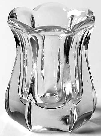 Flat Panel Clear Toothpick Holder
