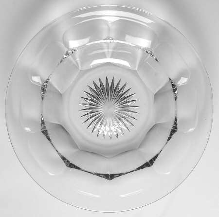 Flat Panel Clear Oyster Plate