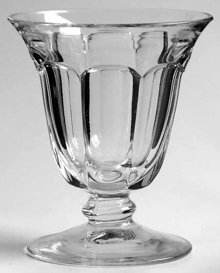 Flat Panel Clear Oyster or Fruit Cocktail