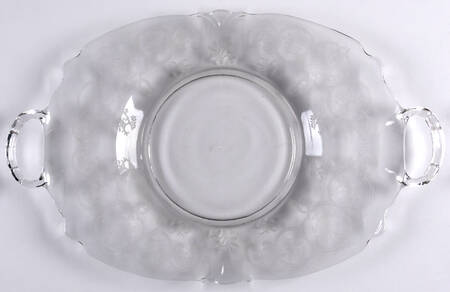 Formal Chintz Clear (Stem 3389) Sandwich Plate