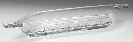Formal Chintz Clear (Stem 3389) 10" Oblong Celery