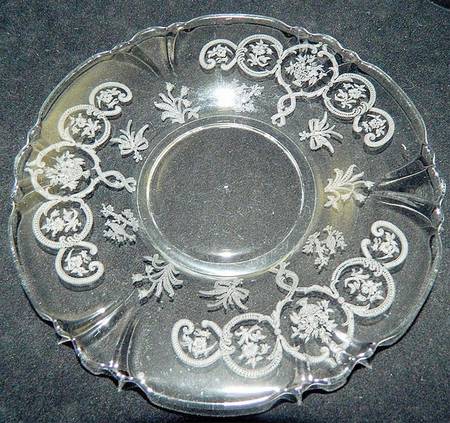 Formal Chintz Clear (Stem 3389) Cream Soup Saucer Only