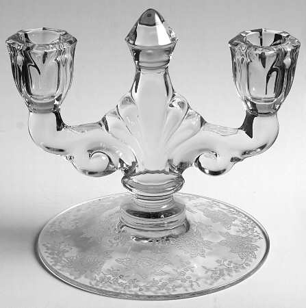 Gardenia Double Light Candlestick