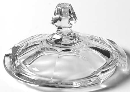 Greek Key Clear Lid for Individual Ice Tub