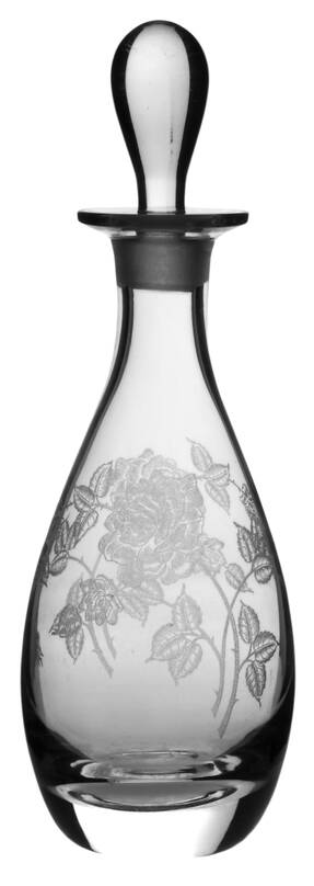 Heisey Rose Decanter & Stopper