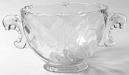 Heisey Rose Ice Bucket