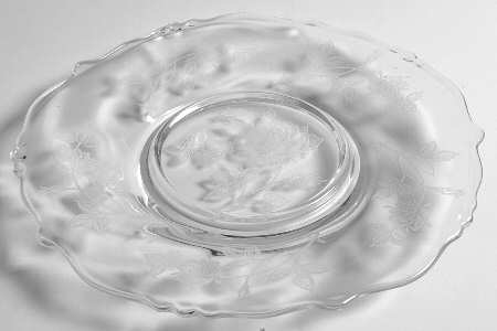 Heisey Rose Mayonnaise Underplate Only