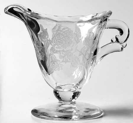 Heisey Rose Mini Creamer