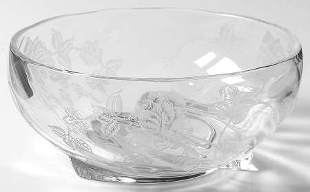 Heisey Rose Bow Knot Candy No Lid