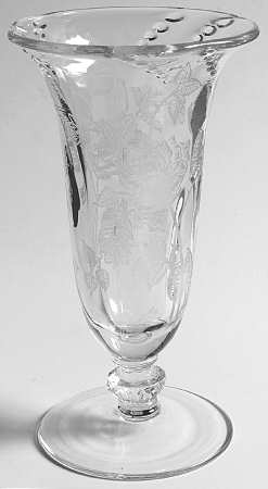 Heisey Rose 6" Flower Vase